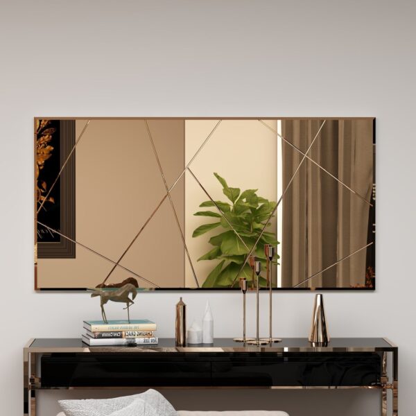 Spiegel Eilish Asymmetrisches Design 120x60cm