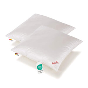 2 Stück Paradies Softy extra Kopfkissen Kissen Faserkissen 80x80