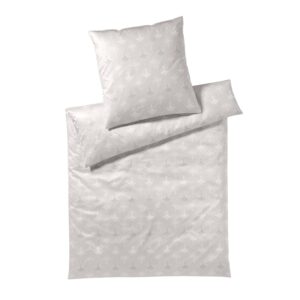 JOOP! Comfort Satin Bettwäsche Cornflower Charm 4117-9 silber 135x200