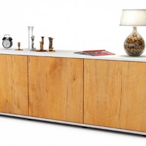 Lowboard Allegra, Eiche (136x49x35cm)