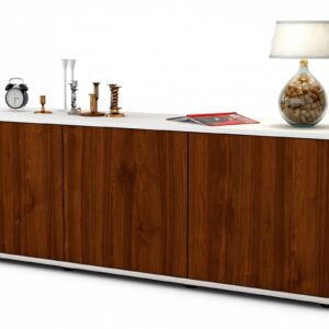 Lowboard Allegra, Walnuss (136x49x35cm)