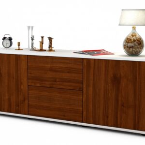 Lowboard Alma, Walnuss (136x49x35cm)