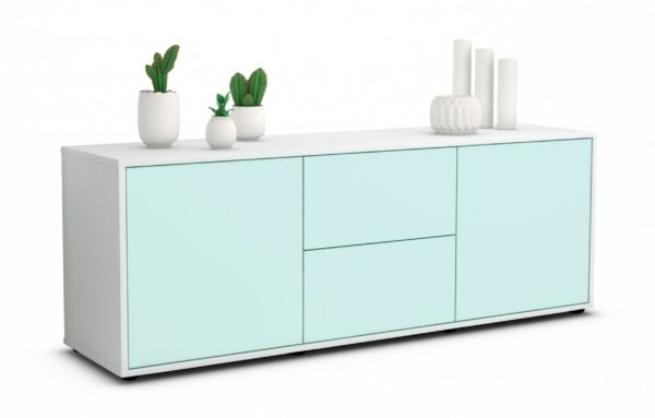 Lowboard Alma, Mint (136x49x35cm)