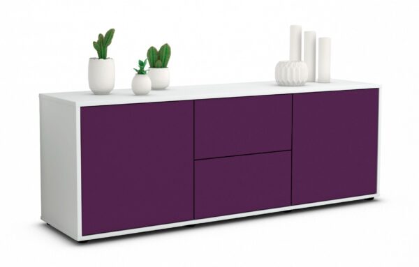 Lowboard Alma, Lila (136x49x35cm)