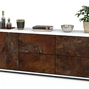 Lowboard Aloisia, Rost (136x49x35cm)
