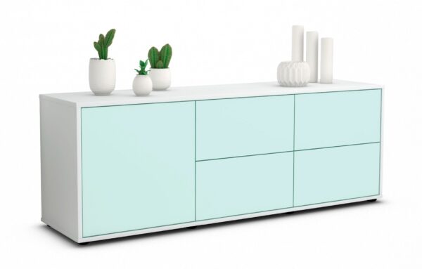 Lowboard Aloisia, Mint (136x49x35cm)