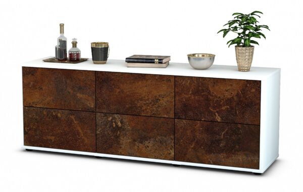 Lowboard Alva, Rost (136x49x35cm)