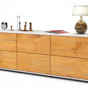 Lowboard Alva, Eiche (136x49x35cm)
