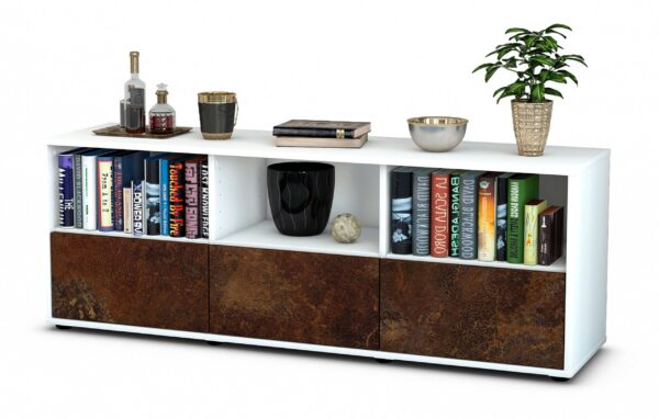 Lowboard Amalia, Rost (136x49x35cm)
