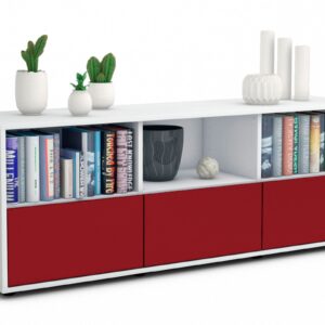 Lowboard Amalia, Bordeaux (136x49x35cm)