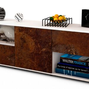 Lowboard Ambra, Rost (136x49x35cm)
