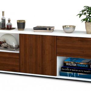 Lowboard Ambra, Walnuss (136x49x35cm)