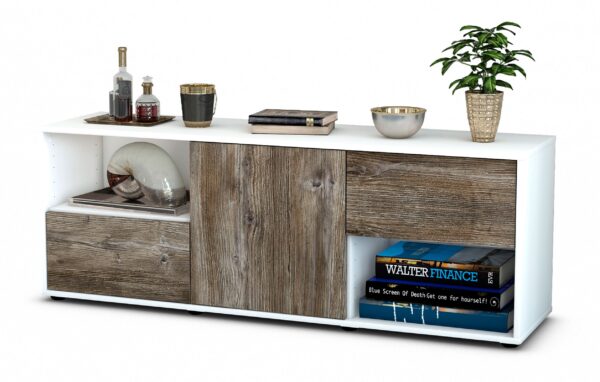 Lowboard Ambra, Treibholz (136x49x35cm)