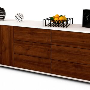 Lowboard Amedea, Walnuss (136x49x35cm)