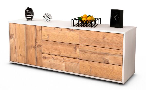 Lowboard Amedea, Pinie (136x49x35cm)