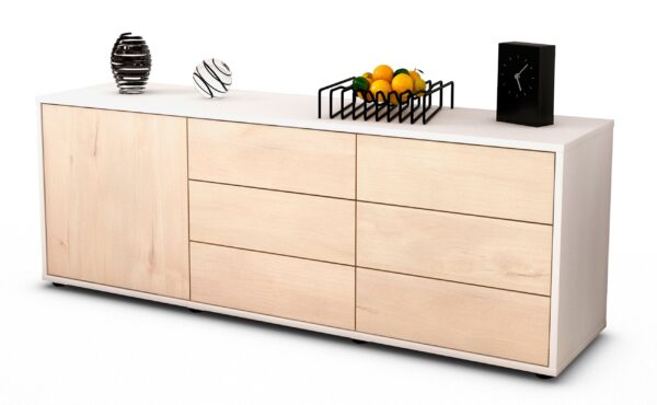Lowboard Amedea, Zeder (136x49x35cm)