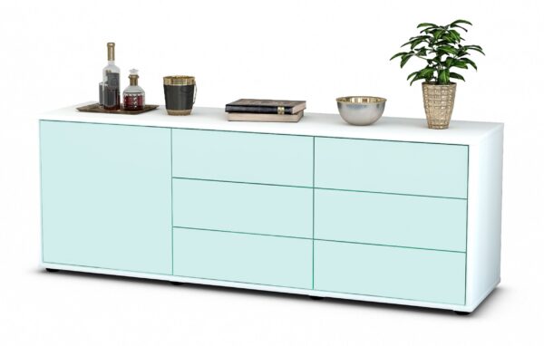Lowboard Amedea, Mint (136x49x35cm)