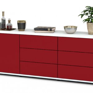 Lowboard Amedea, Bordeaux (136x49x35cm)
