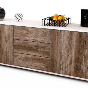 Lowboard Ameline, Treibholz (136x49x35cm)