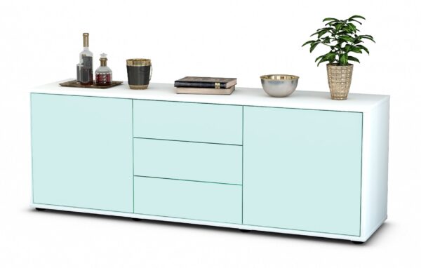 Lowboard Ameline, Mint (136x49x35cm)