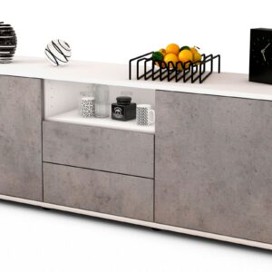 Lowboard Ameriga, Beton (136x49x35cm)