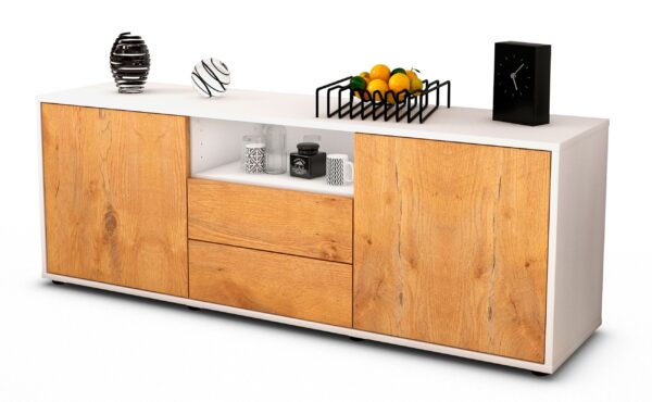 Lowboard Ameriga, Eiche (136x49x35cm)