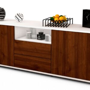 Lowboard Ameriga, Walnuss (136x49x35cm)