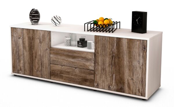 Lowboard Ameriga, Treibholz (136x49x35cm)