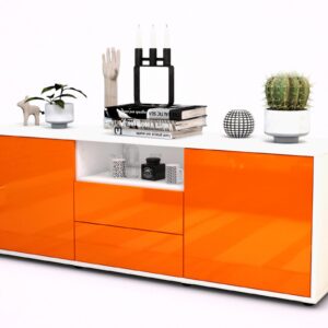 Lowboard Ameriga, Orange (136x49x35cm)