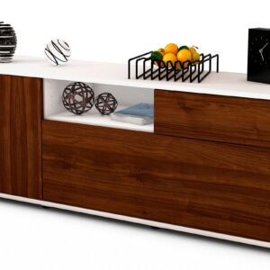 Lowboard Amila, Walnuss (136x49x35cm)