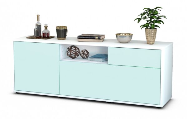 Lowboard Amila, Mint (136x49x35cm)