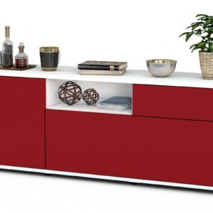 Lowboard Amila, Bordeaux (136x49x35cm)