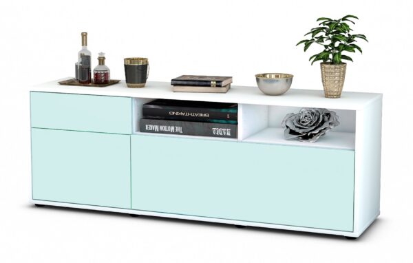 Lowboard Amisa, Mint (136x49x35cm)