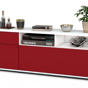 Lowboard Amisa, Bordeaux (136x49x35cm)