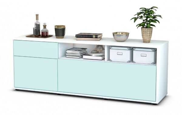 Lowboard Anais, Mint (136x49x35cm)