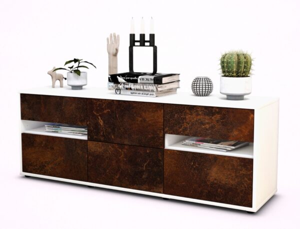 Lowboard Andrea, Rost (136x49x35cm)