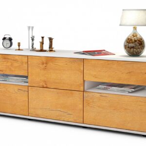 Lowboard Andrea, Eiche (136x49x35cm)
