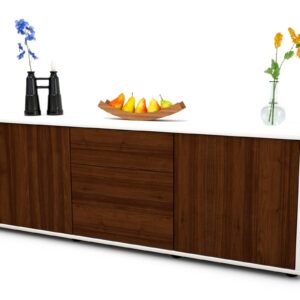 Lowboard Anella, Walnuss (136x49x35cm)