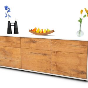 Lowboard Angela, Eiche (136x49x35cm)