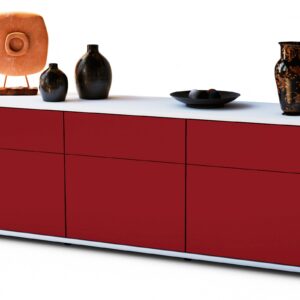 Lowboard Angela, Bordeaux (136x49x35cm)