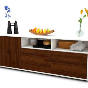 Lowboard Angelina, Walnuss (136x49x35cm)