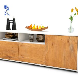 Lowboard Anina, Eiche (136x49x35cm)