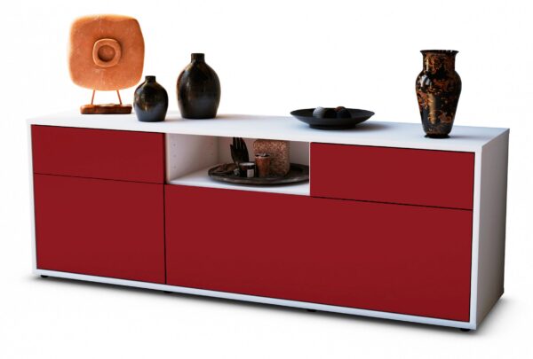 Lowboard Anita, Bordeaux (136x49x35cm)