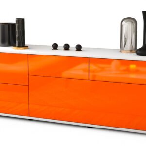Lowboard Anna, Orange (136x49x35cm)