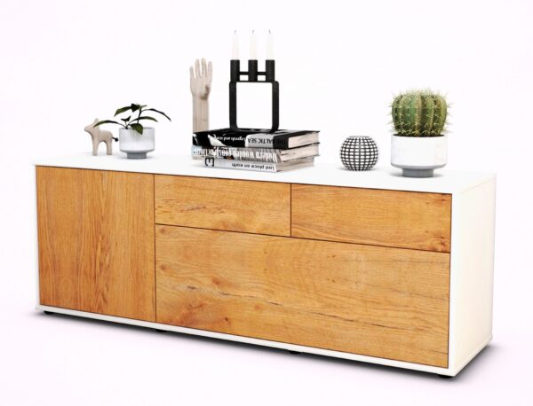 Lowboard Annabell, Eiche (136x49x35cm)