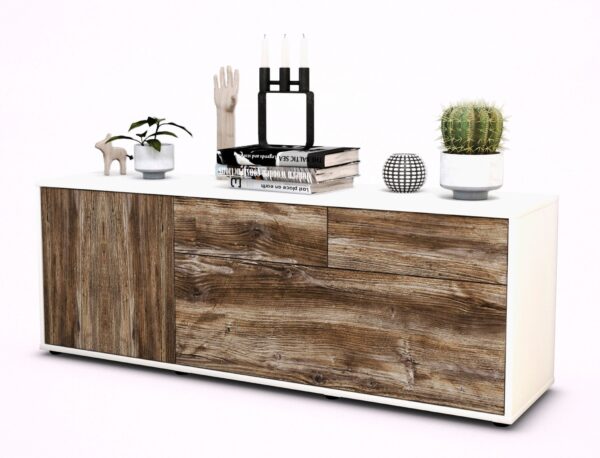 Lowboard Annabell, Treibholz (136x49x35cm)