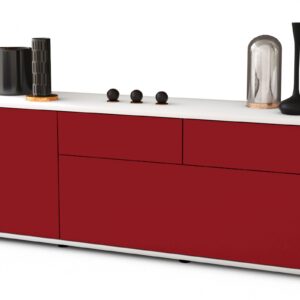 Lowboard Annabell, Bordeaux (136x49x35cm)