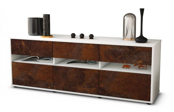 Lowboard Annalena, Rost (136x49x35cm)