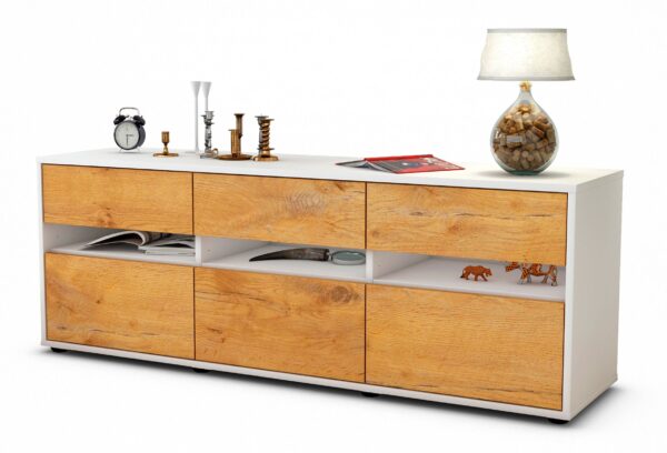 Lowboard Annalena, Eiche (136x49x35cm)