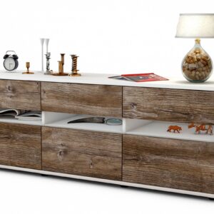 Lowboard Annalena, Treibholz (136x49x35cm)